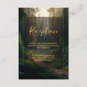 パインフォレストグリーン結婚自然 エンクロージャーカード (正面)