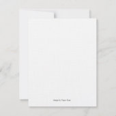 パインフォレストフラットノートカード サンキューカード (裏面)