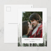 パインフォレストホリデーフォトカード シーズンポストカード (正面/裏面)