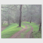 パインフォレストロード ラッピングペーパー (フラット)