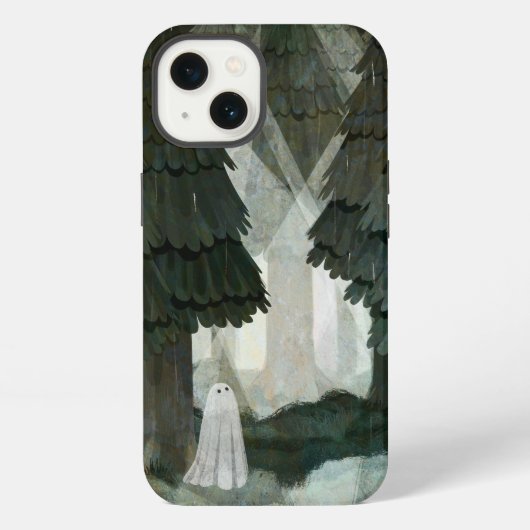 パインフォレスト幽霊 iPhoneケース (裏面)