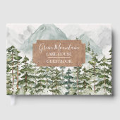 パインフォレスト&マウンテンキャビンレイクハウス ゲストブック (正面)