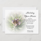 パインブランチホリデーオープンハウスパーティの招待状 招待状 (正面)