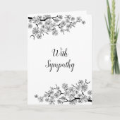 パインブランチ白黒同情カード カード (正面)