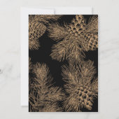 パインブランチ |冬林結婚の 招待状 (裏面)