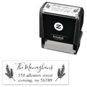 パインブーフ差出人住所自己インキングスタンプ セルフインキングスタンプ (インサイチュ)