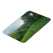 パインベンドブラフの谷の森を見下ろす マグネット (左側)