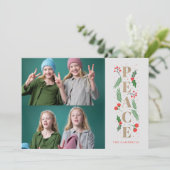 パインホリーベリー金ゴールドピースマルチプルフォトホリド シーズンカード (スタンド正面)