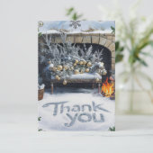 パインボホカラフルハッピーホリデー サンキューカード (スタンド正面)