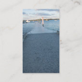 パインポイント波止場名刺テンプレート 名刺 (裏面)