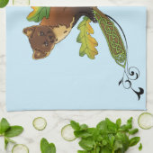 パインマルテン紅葉 キッチンタオル (折り畳み)