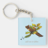 パインマルテン紅葉 キーホルダー (正面)