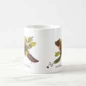 パインマルテン紅葉 コーヒーマグカップ (中央)