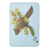 パインマルテン紅葉 バスマット (正面縦)