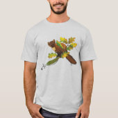 パインマルテン紅葉 Tシャツ (正面)