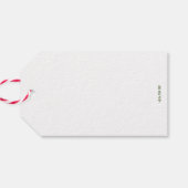 パインマンダラフォレストギフトラベル ギフトタグ (裏面横)