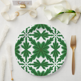 パインマンダラ9"紙プレート ペーパープレート