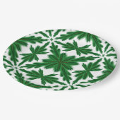 パインマンダラ9"紙プレート ペーパープレート (アングル)