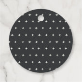 パインミニマルブランチエレガント任意の年周年記念 フェイバータグ (裏面)