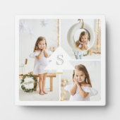 パインモダンツモノグラム3枚フォトコラージュ フォトプラーク (正面)