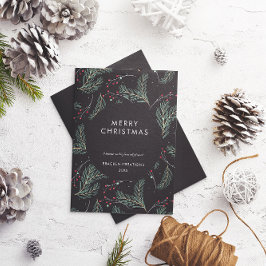 パインモダンミニマルパター企業のン シーズンカード