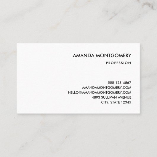 パインリースとホリークリスマス 名刺 (裏面)