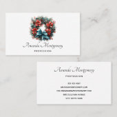 パインリースとホリークリスマス 名刺 (正面/裏面)