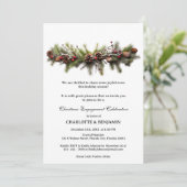 パインリースウィンタークリスマス婚約パーティ 招待状 (スタンド正面)