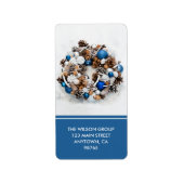 パインリース差出人住所 ラベル (正面)