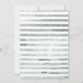 パイン大枝ウォーターカラーホリディグリーティング4写真 シーズンカード (裏面)