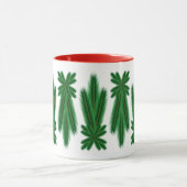 パイン彗星11oz.マグカップ – 赤 マグカップ (中央)