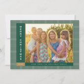 パイン柄のサイドバーフォト シーズンカード (正面)