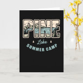 パイン湖 カード (黄色い花)