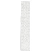 パイン紙吹雪水彩ドットテーブルランナー ミディアムテーブルランナー (正面)