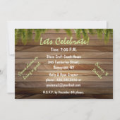 パイン素朴とバーンボードクリスマスパーティー 招待状 (裏面)