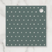 パイン素朴ウッズキャンピングマウンテンブライダルシャワー フェイバータグ (裏面)