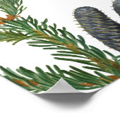 パイン素朴グの結婚座席表 ポスター (角)