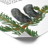 パイン素朴グの結婚座席表 ポスター (角)