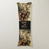 パイン素朴コーンデザイン ボディピロー (正面縦)