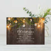 パイン素朴コーン企業のクリスマスパーティー 招待状 (スタンド正面)