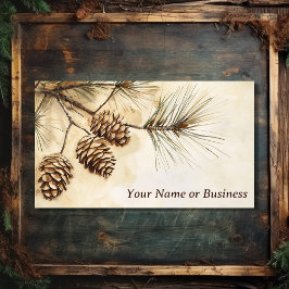 パイン素朴コーン |ウッドランドパインブランチ 名刺