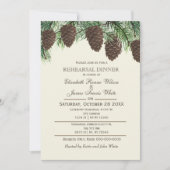 パイン素朴コーンfir冬のリハーサルディナー 招待状 (正面)