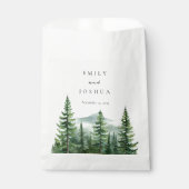 パイン素朴ツリーフォレ結婚スト フェイバーバッグ (正面)