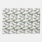 パイン素朴ツリー キッチンタオル (横)