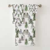 パイン素朴ツリー バスタオルセット (インサイチュ)