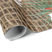 パイン素朴フォレストクリスマスツリートナカイ ラッピングペーパー (ロールコーナー)