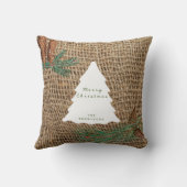 パイン素朴フォレストクリスマスツリー クッション (裏面)