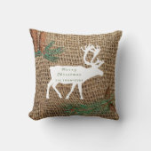 パイン素朴フォレストディアー クッション (正面)