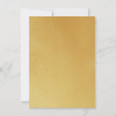 パイン素朴ブランチ非写真クリスマスカード 招待状 (裏面)