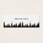 パイン素朴・イヤリングバスケスタッド表示カード (正面)